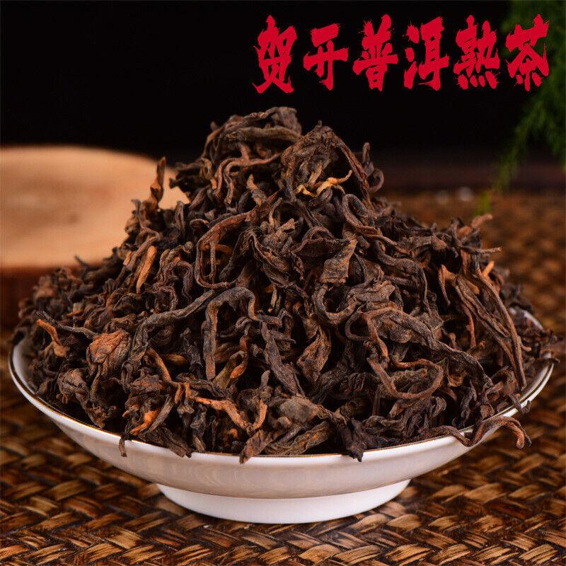 2019 Premium Menghai Hekai Pu'er Tea Loose Tea Ripe Puer Tea Healthy Drink 500g