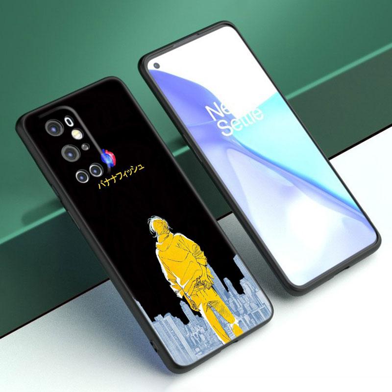 Силиконовый чехол для телефона с изображением банановой рыбы и аниме для OnePlus 10T 10R 9RT 8T 7T Pro Nord 2 N10 N100 N200 CE2 Lite 2T ACE 5G, черный чехол