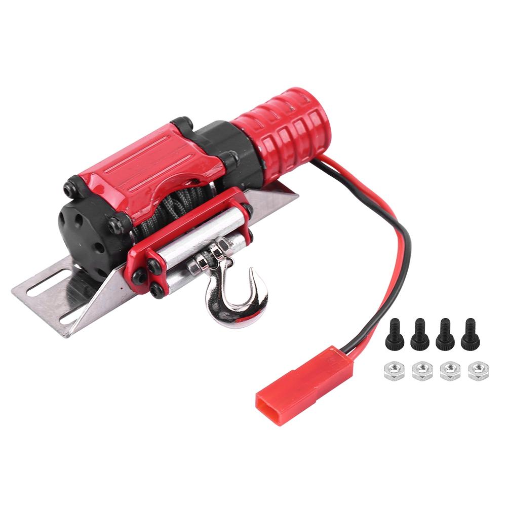 Model Vehicle Accessory Simulation Motor Winch for -4 SCX10 1/10 Scale RC Crawler Car (#1)