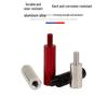 M3D6 Single-head Thread Isolation Post: Red/Black Aluminum Alloy Connecting Rod with Internal & External Threads