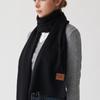 RECLOW 100% Cashmere Muffler Black