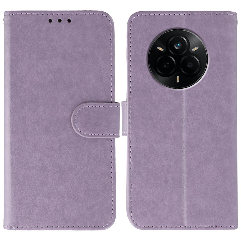 For Realme 14 Pro 5G Case PU Leather Flip Wallet Phone Cover with Strap