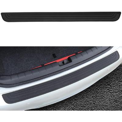 Защитная накладка на задний бампер автомобиля, Универсальная резиновая устойчивая к царапинам накладка на проем багажника, Защитная накладка на порог багажника