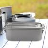 Ланч-бокс Bento Хранение еды Легко моется Посуда для приготовления пищи на открытом воздухе Кемпинг Еда для