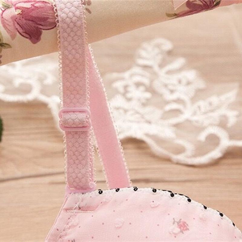 Женщины Push Up Повседневный бюстгальтер Кружевное нижнее белье Push Up Мягкие бюстгальтеры Краткое нижнее белье Сексуальный бюстгальтер