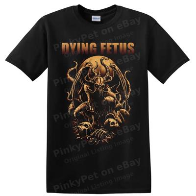 Dying Fetus Death Metal T Shirt W/ Skull Tentacle Horror Graphic Tee Gift Art