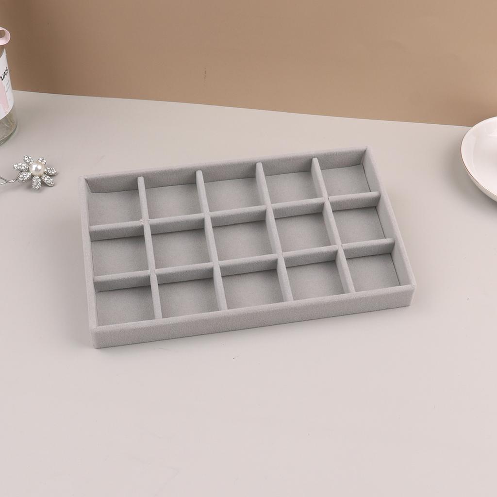 Бархатный дисплей для ювелирных изделий, складной, изысканный держатель для ювелирных изделий, портативный органайзер для колец, сережек, ожерелий, коробочка-органайзер для мальчиков