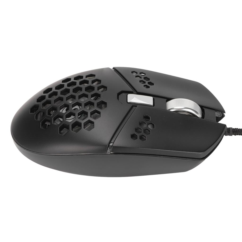 Игровая проводная мышь 6 уровней DPI RGB 8000DPI Эргономичная черная игровая мышь для настольных компьютеров ноутбука