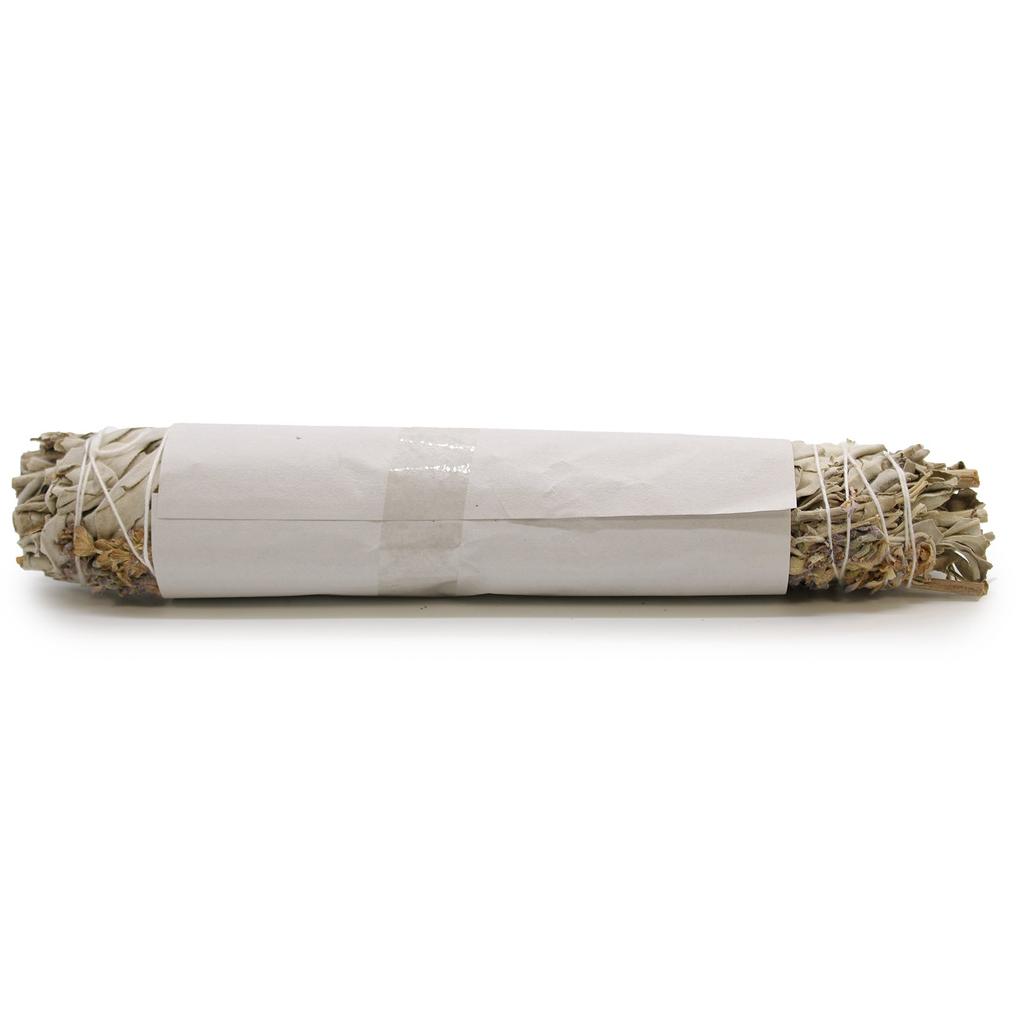 White Sage Smudge Stick With Lavender 22.5cm