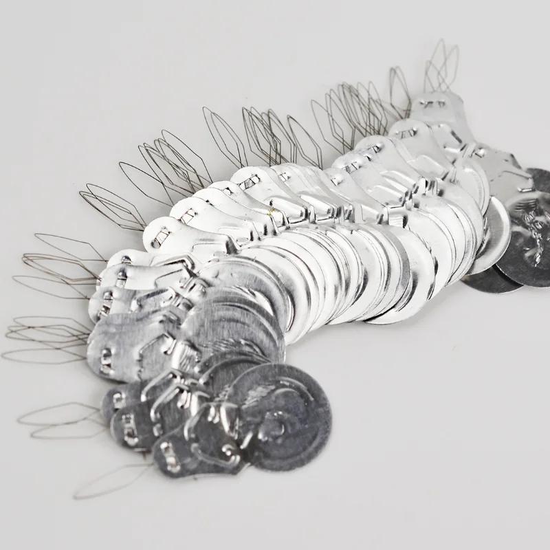 50Pcs Bow Wire Needle Threader Stitch Insertion Machine Hand Sewing Thread Tools Diamond Painting Accessories