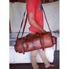 Кожаная натуральная дорожная сумка Duffle Gym Men Vintage Bag Overnight Weekend