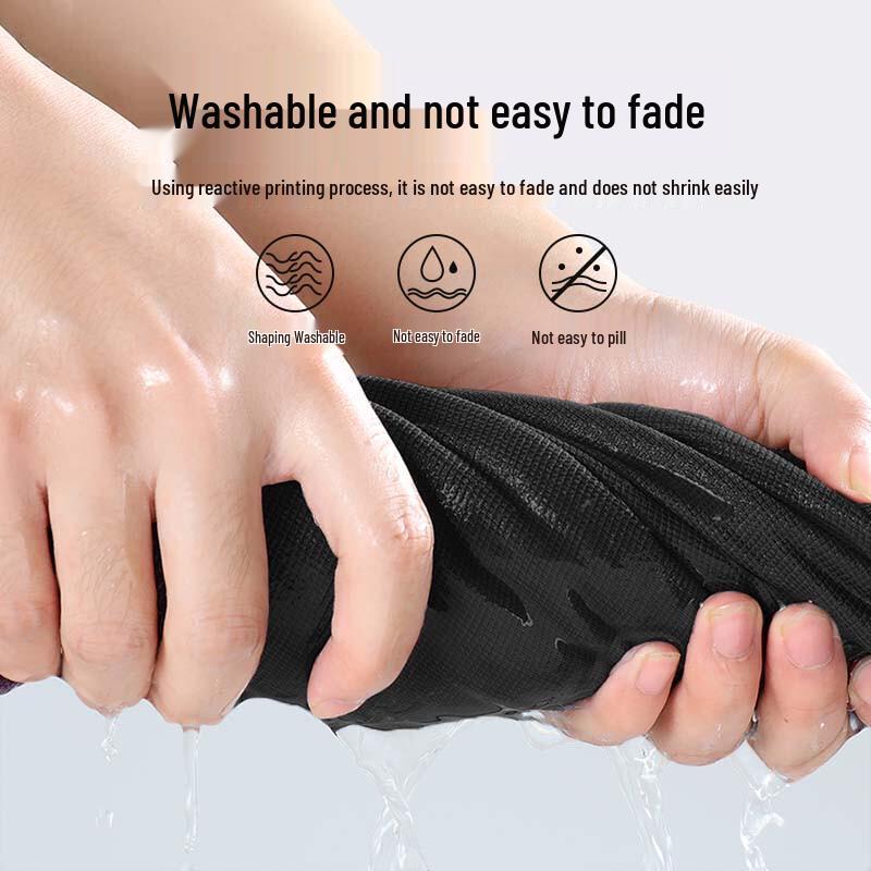 GLM Men's Waffle Weave Wide-Leg Casual Sweatpants