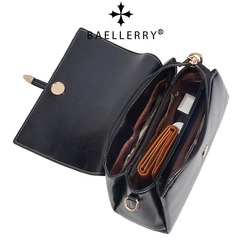 Baellerry Women Fashion Shoulder Bags Casual Design Square Bag for Ladies Crossbody Bags Phone Bag Purses GZW