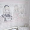 Chobits Кавайный Домашний Декор Настенный Гобелен Аниме Розовая Девочка Гобелен Стена Спальня Фон Милая Модная Женщина Гобелены