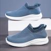 Sneakers Women's Spring and Autumn Walking Casual Women's Shoes Breathable Fly-woven Shoes Running Shoes Large Size New Socks Shoes
