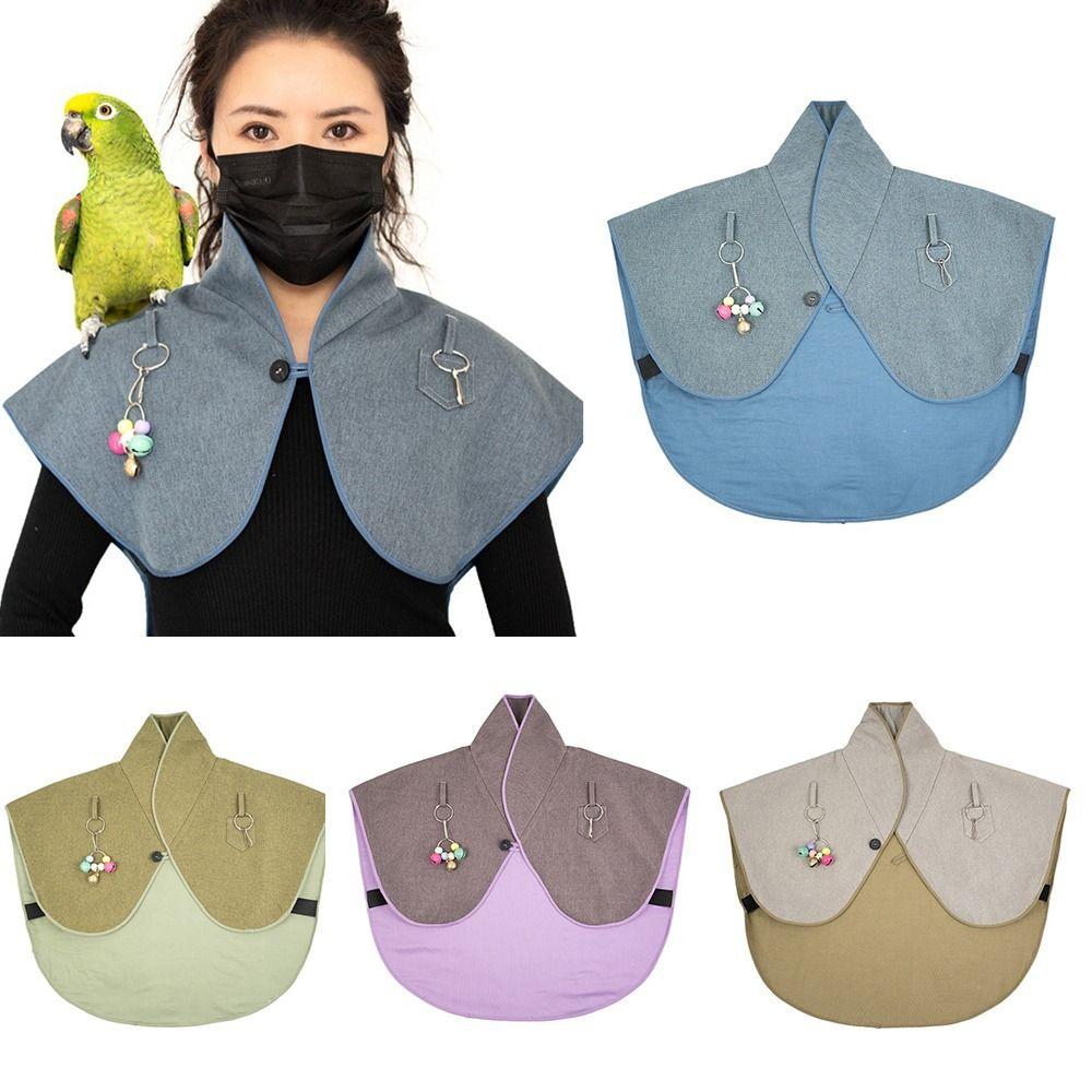 Thickened Parrot Training Shawl Wear Resistant Parrot Shoulder Cape Protector Small Parrots