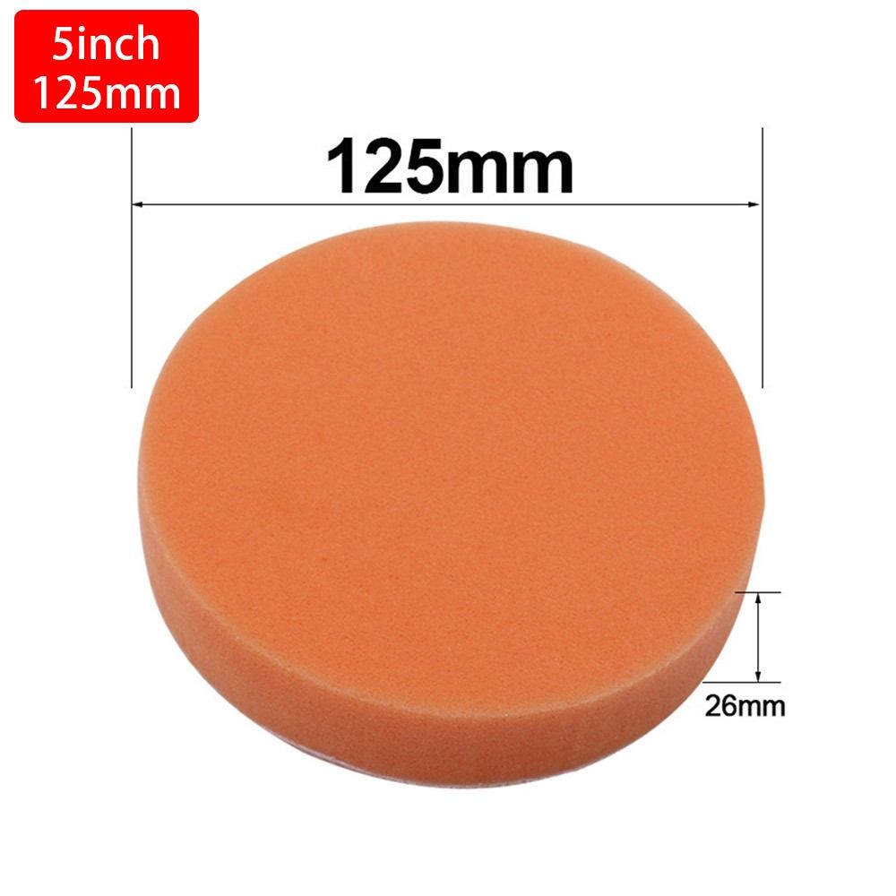 1Pcs Sponge Buffing Foam Sponge Polishing Pad Power Tools Accessories Polisher Drill Wheel Adapter Car Polishing Disc 3-7inch