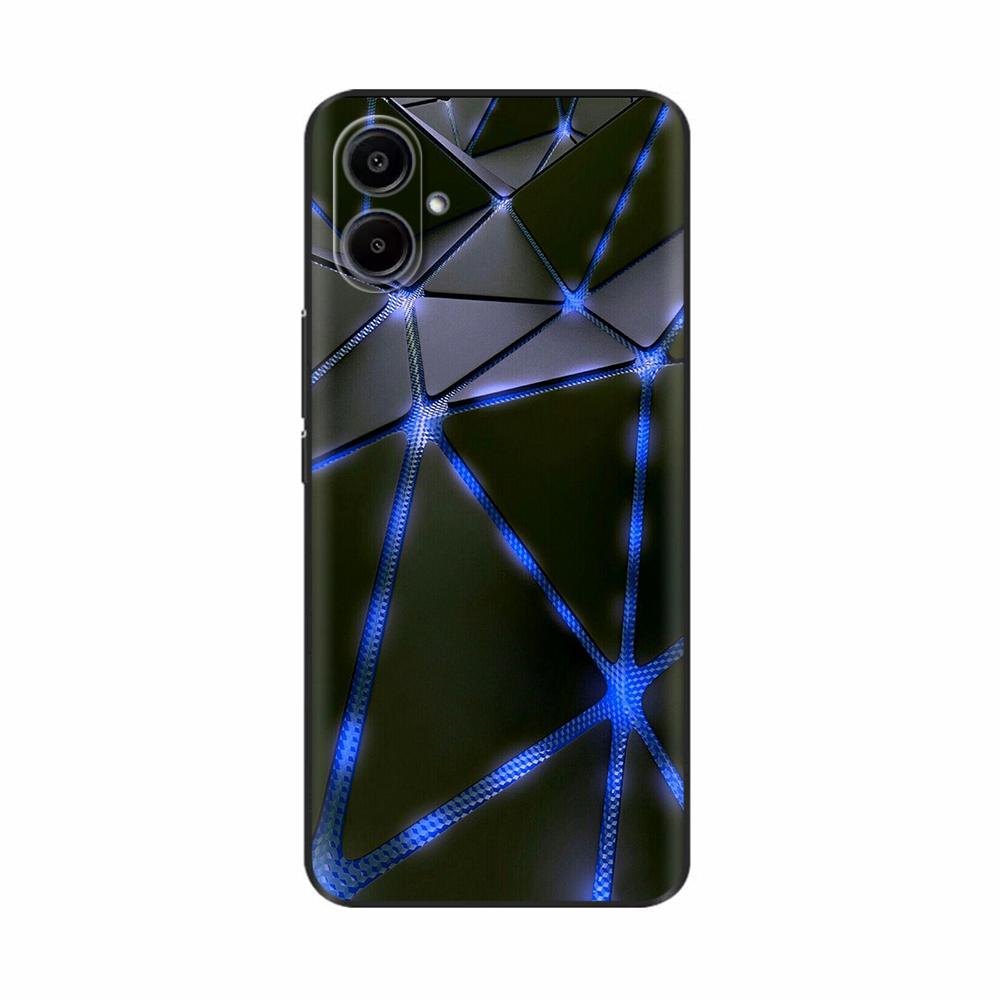 Чехол для Samsung A07 4G Красивый Цветок Защитный Противоударный Силиконовый Задний Чехол для Телефона Для Samsung Galaxy A07 Чехлы A 07 Fundas
