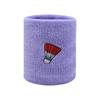 Cross-border Professional Badminton Cotton Sweat-absorbing Wristband for Tennis & Running - Sports Protective Gear for Men & Women