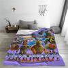 Italian Brainrot Tralalelo Tralala Tung Tung Tung Sahur Meme  Fuzzy Blankets  Novelty Throw Blanket for Home Plush Thin Quilt
