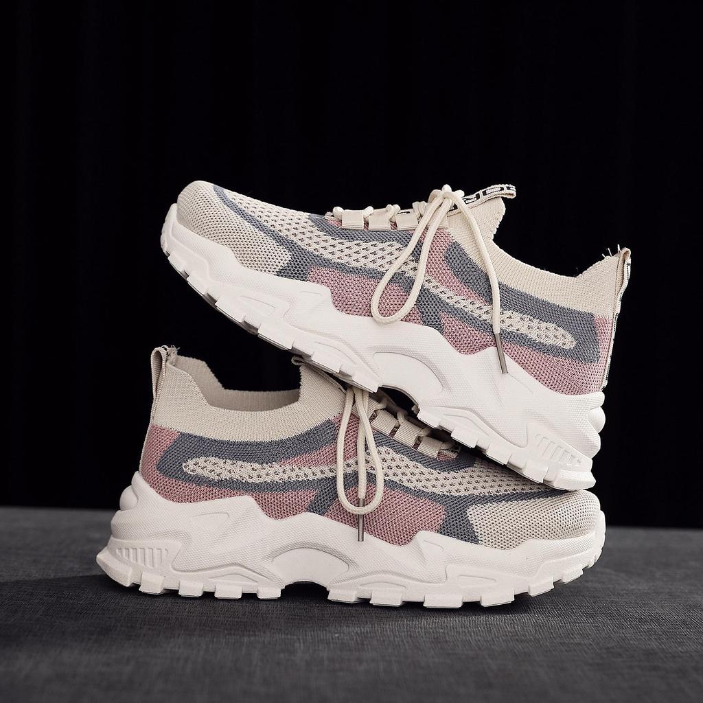 2025 New Women's Breathable Shoes Flying Woven Mesh Fashion Casual Shoes Trendy Shoes