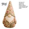 Quilting And Patchwork Supplies DIY Gnome Kit, Sewing Craft Set, Cute Pre-cut Fabric Kit for Adults Beginners, Handmade Gift Textile Art