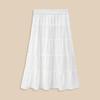 IEF 2025 Summer French Style Plus Size Midi Skirt