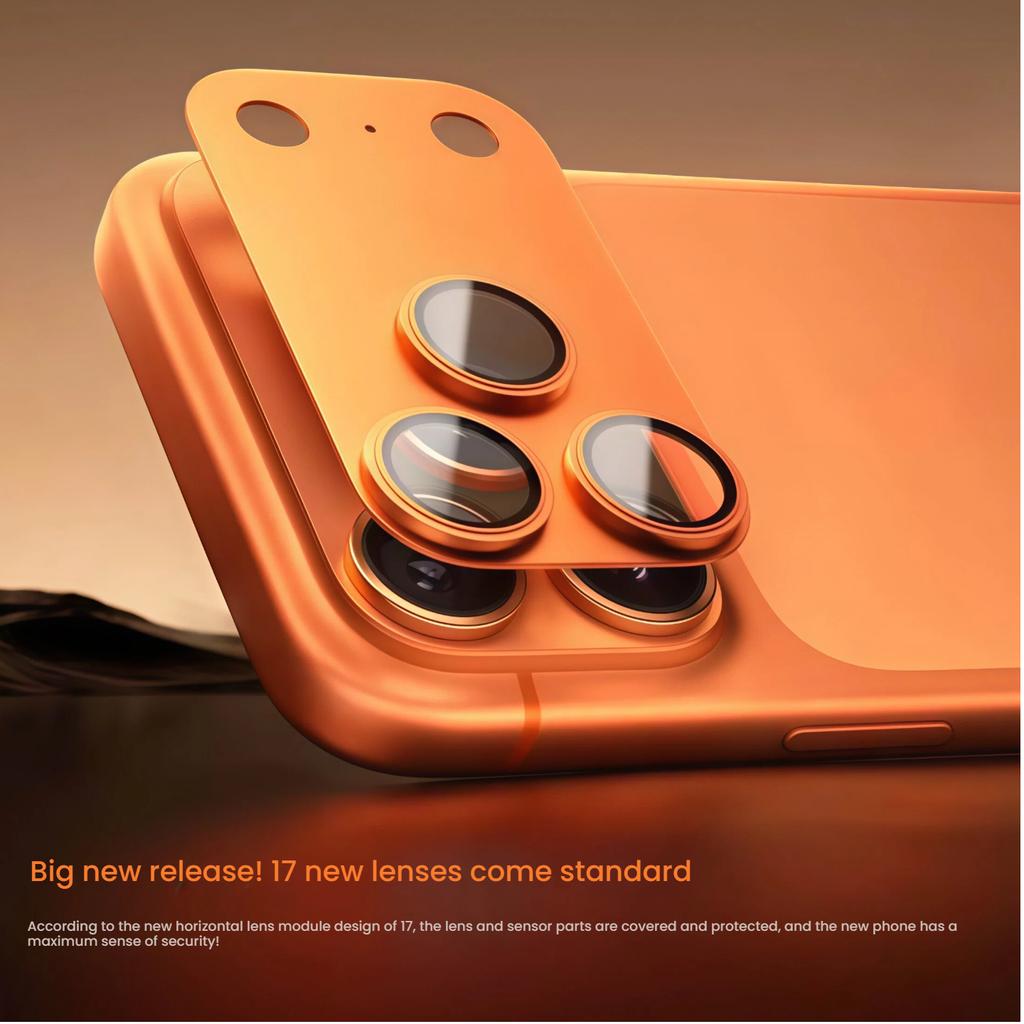 Совместим с iPhone 17 Pro Max - Защита объектива камеры с полным покрытием, AR HD, устойчивая к царапинам, для iPhone 17 Pro