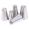 5Pcs Large Ice Pipe Pastry Nozzle Tip Cake Decoration Tool Nozzle