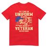 My Time In Uniform Is Over But Being A Veteran Never Ends TShirt