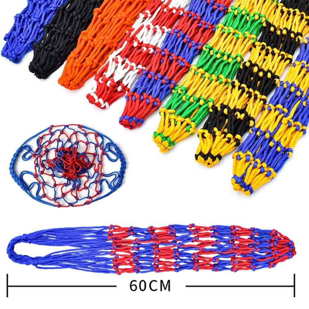 Плетеная нейлоновая сетчатая сумка, нейлоновый карман для мяча, спортивный переносной инвентарь, сетчатая сумка для волейбола, мяч
