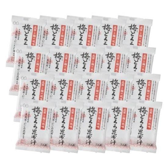 Plum Tororo Kombu Soup 20 bags Instant base Suimono Nanko Individually packaged Great bento Just add water