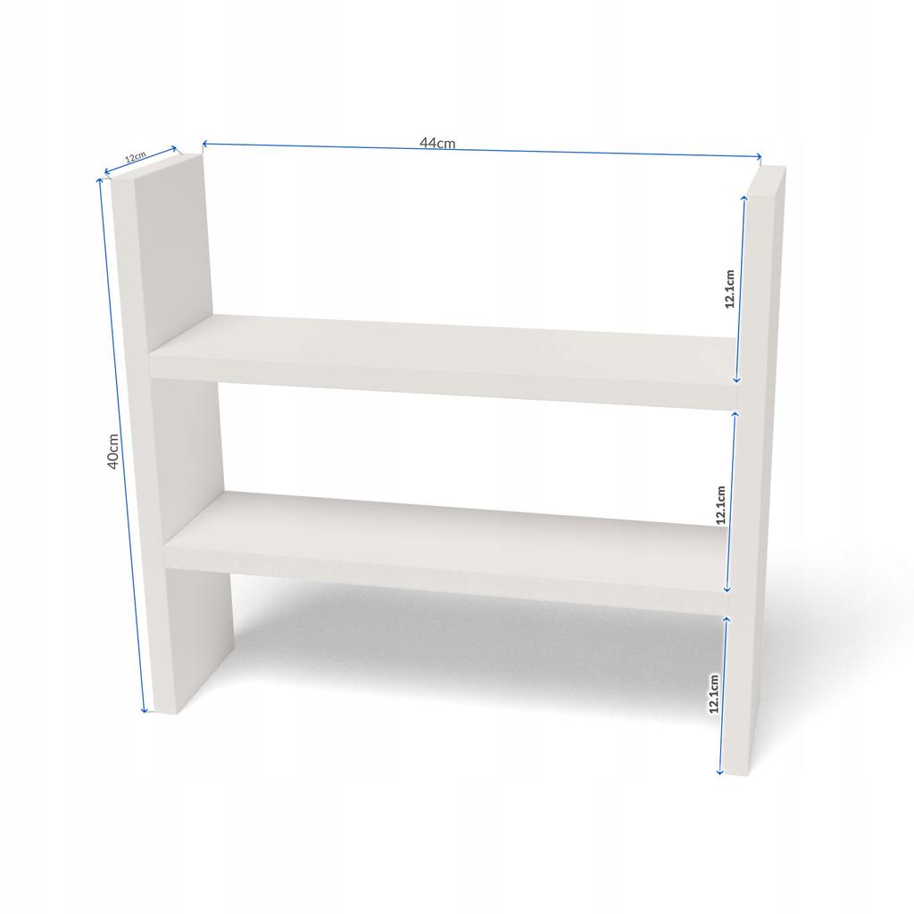Single Standing Kitchen Shelf Bis Ex3 White Board 18Mm Mini Sideboard