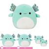 Adorable 8" And 16" Plush Axolotl Teal Green Anastasia Doll Ideal For Kids Gifts