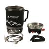 1100 мл Портативная газовая плита и набор посуды для кемпинга на открытом воздухе