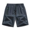 Ice Silk Shorts Men's Summer Sports Quick-drying Loose Large-size Five-point Pants Men's Running Beach Casual Mid-size Pants
