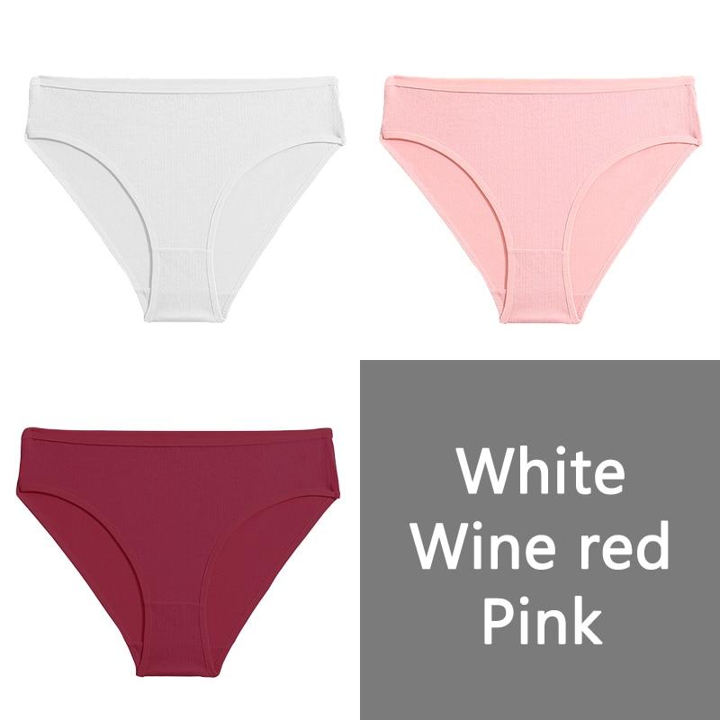 FINETOO Хлопковые трусики S-XL, женские трусы с низкой посадкой, женское удобное нижнее белье, модные жаккардовые трусики, нижнее белье, 3 шт.