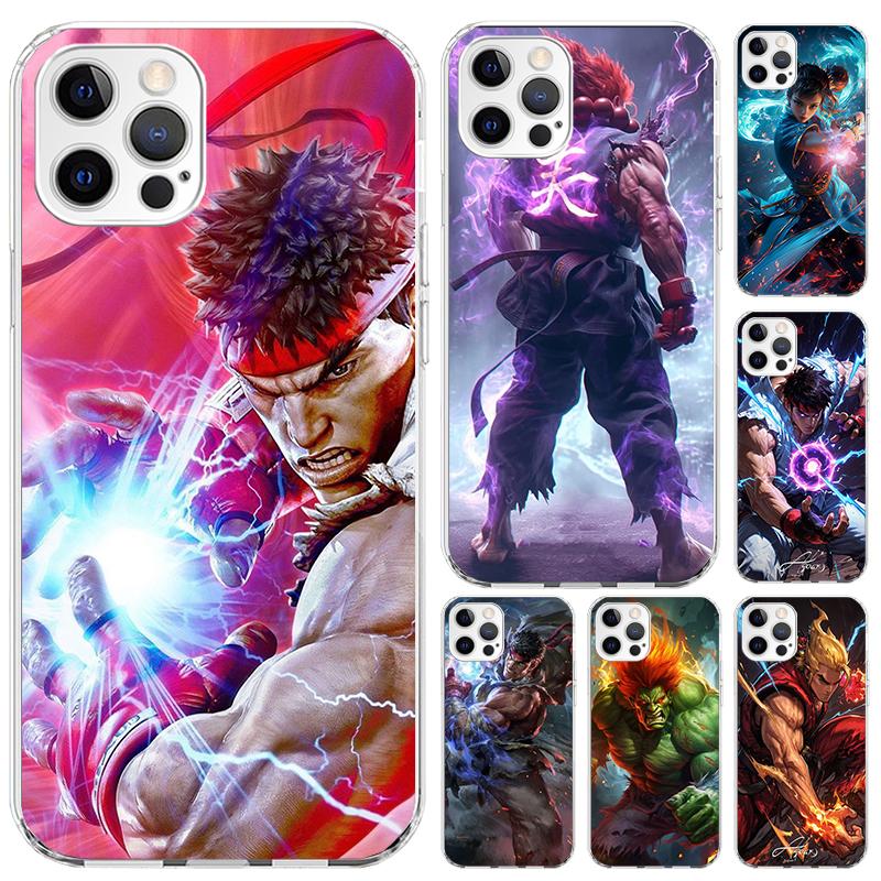 Game S-Street F-FighterS Phone Case for Iphone 17 Air 16 15 Plus 14 13 Mini 12 11 Pro Max 16E 7 8 SE 2020 Soft Funda Print Shell