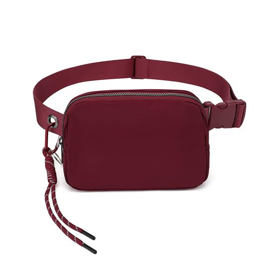 Мини-сумка на пояс с регулируемым ремешком, водонепроницаемая сумка через плечо для женщин и мужчин, спортивная поясная сумка для тренировок, путешествий, бега, походов, велоспорта