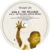 12-дюймовая пластинка STRAIGHT LIFE - The Message ILL001 Illsun Wreckord 1996 UK Dance & Electronica Б/У