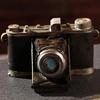 1 Pcs Retro Camera Model Display Desktop Resin Crafts Office Decorations Home Living Room Imitation Chic Bar Mini Antique