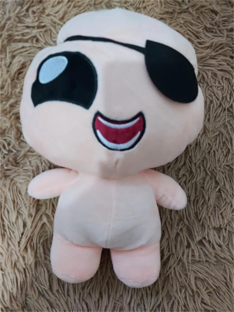 1pcs Game The Binding of Isaac Plush Toy Afterbirth Rebirth Cartoon Cute ISAAC Stuffed Doll Sleeping Pillow Cosplay Fans Gifts