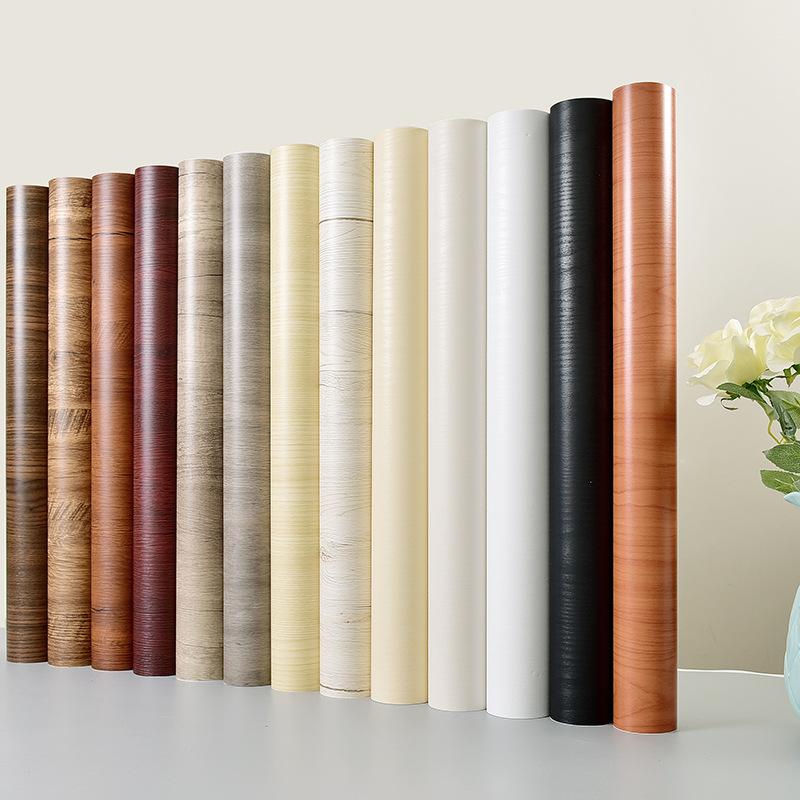 40см x1м Деревянная текстура Сделай сам Домашний декор Мебель Водонепроницаемые наклейки на стену Самоклеящиеся ПВХ обои Наклейка для шкафа