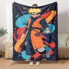 Naruto Blanket Comfortable Great for Picnics Sofa Seaside for All Occasions Stylish Decor Ideal Gift for Friends Family Couples Picnic