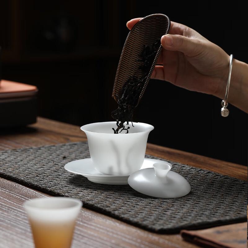 Su's Ice Jade Ceramic Gaiwan