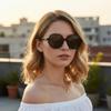 Корейские ретро круглые солнцезащитные очки для женщин - Очки в высококачественном уличном стиле