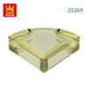 884 шт./Лот 25269 Плитка Круглая 1x1 Четверть Блока Moc Hue Аксессуары Совместимые с Кирпичом DIY Детская Игрушка Прочный Ящик