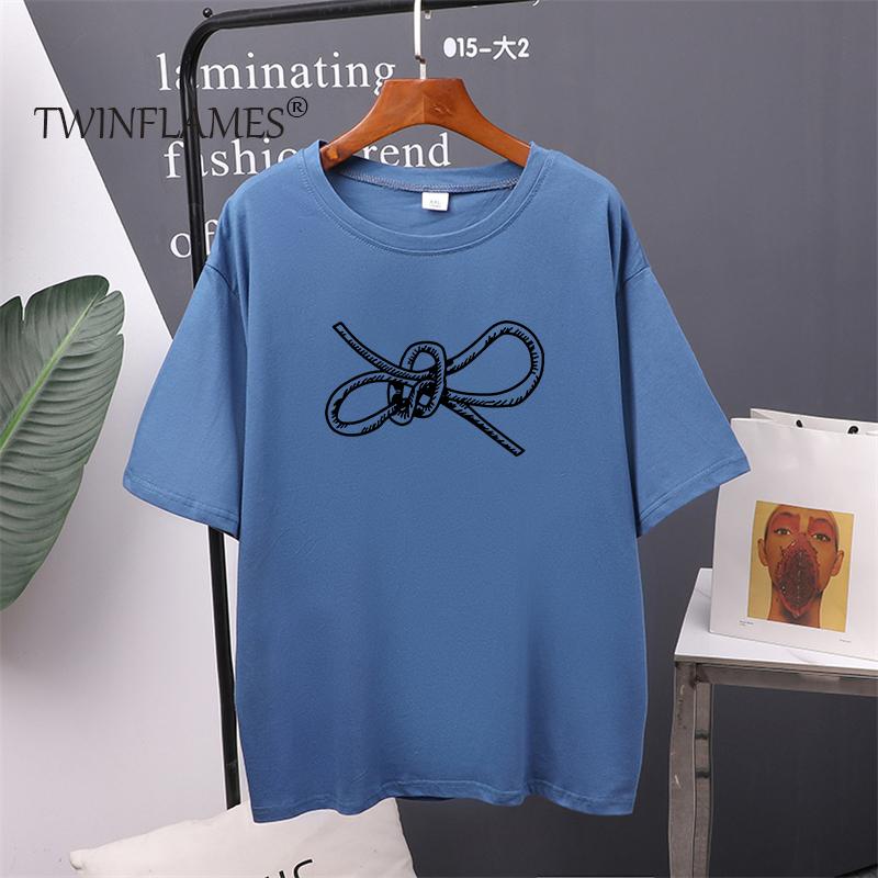 Летняя футболка с принтом, женские шикарные футболки, хлопковые элегантные графические одежды, свободные повседневные пуловеры, топы