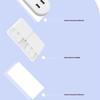 5 шт. Многоразовый клейкий настенный крючок-вешалка, прочный крючок, присоска, держатель для настенного хранения на кухню, в ванную