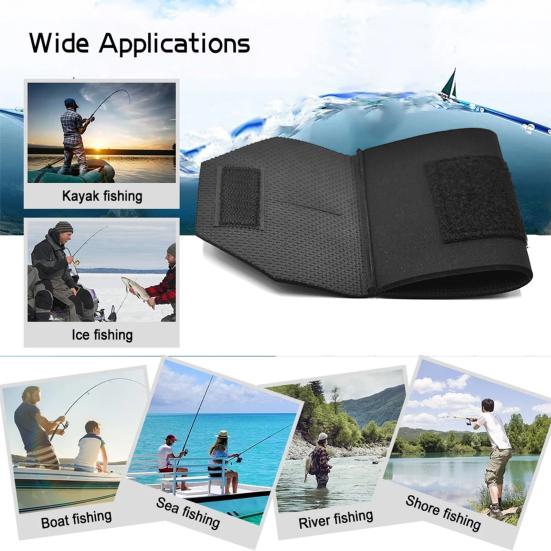 Защитный ремешок для рыболовной приманки, портативный водонепроницаемый регулируемый крепеж, лента, защитный чехол для рыболовной приманки, аксессуары для рыбалки на открытом воздухе